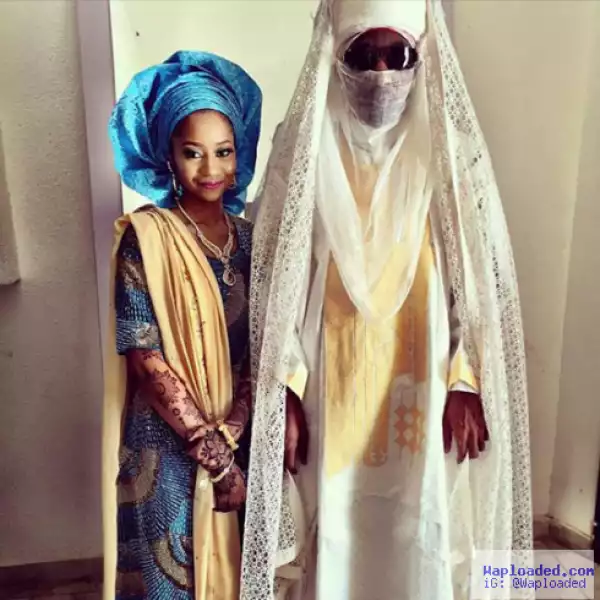 Photo: Emir Of Kano With His Daughter On Her Wedding Day
